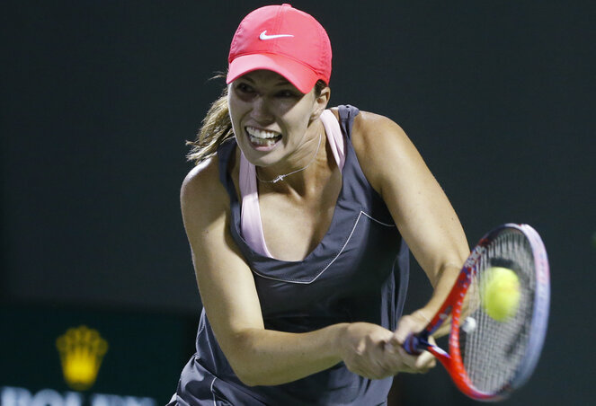 Danielle Collins okozta a miami női mezőny eddigi legnagyobb meglepetését (Fotó: Beta/AP) Danielle Collins okozta a miami női mezőny eddigi legnagyobb meglepetését (Fotó: Beta/AP)
