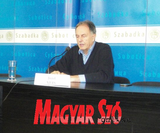 A tanácskozáson futurisztikus témákról is hallhatnak majd az érdeklődők – Nyers József (Fotó: Patyi Szilárd)