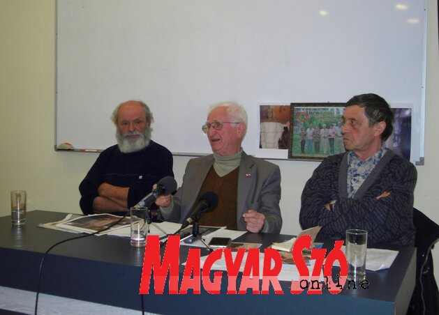 Franjo Mačković, Blaško Gabrić és Olajos Nagy Miklós (Fotó: Patyi Szilárd)