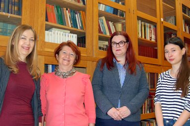 Dr. Andrić Edit, Bollók Edit, Sarok Lipót Georgina és Kecskés Ildikó