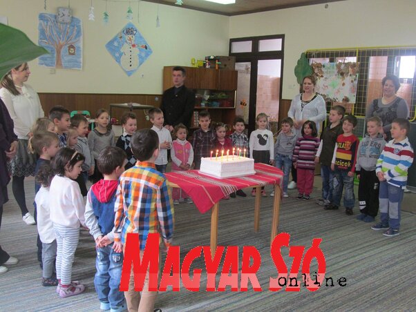 Az óvoda 13. születésnapján (Kazinczy Paszterkó Diana felvétele)