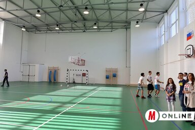 A Sportot az iskolákba elnevezésű akciónak az a lényege, hogy minél több gyermekkel megszerettessék a testnevelést (Ótos András felvétele)