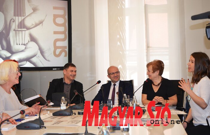Milan Radulović, Dalibor Rožić, Marija Adamov és Mia Doroški (Dávid Csilla felvétele)