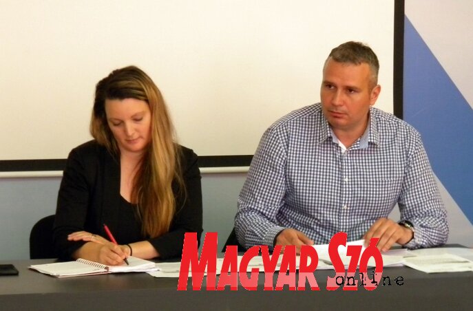 Jelena Hrnjak és Ilija Đukanović (Fotó: Benedek Miklós)