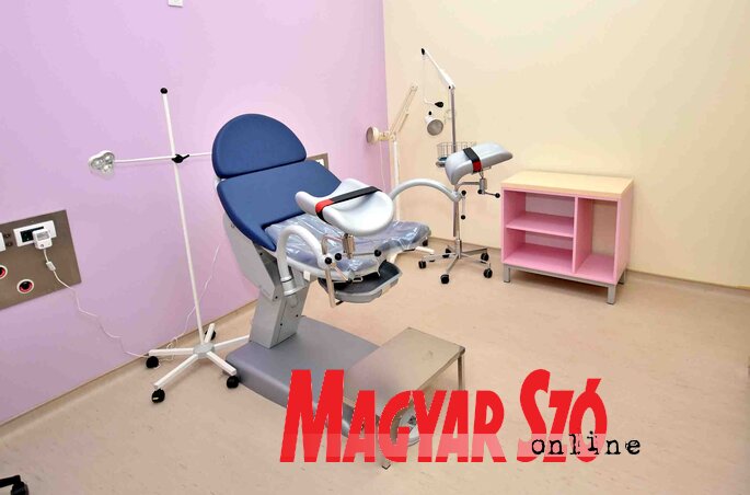 A központ vizsgálószobája (Fotó: Gergely Árpád)
