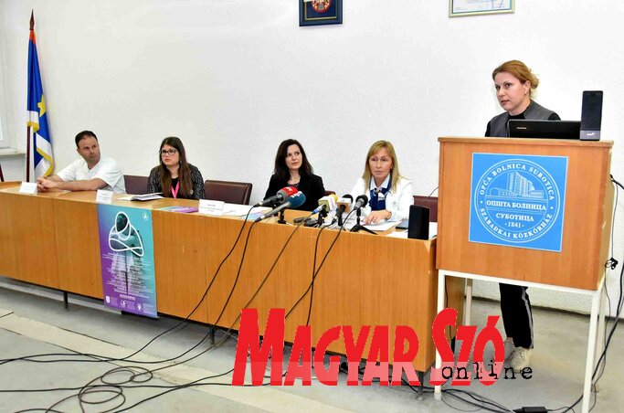 Dr. Bojan Mrđanov, Afrodita Matić, Biljana Delić és dr. Gordana Krtinić (Fotó: Gergely Árpád)