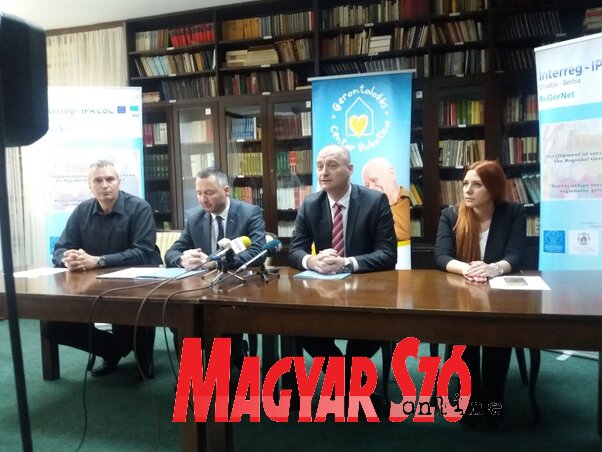 Ilija Đukanović, Predrag Vuletić, Nenad Ivanišević és Tamara Panajotović (Fotó: Paszterkó Erika)