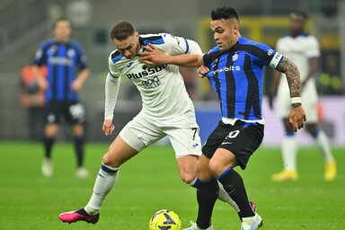 Lautaro Martínezék késhegyre menő csatát vívtak (Fotó: Getty Images)