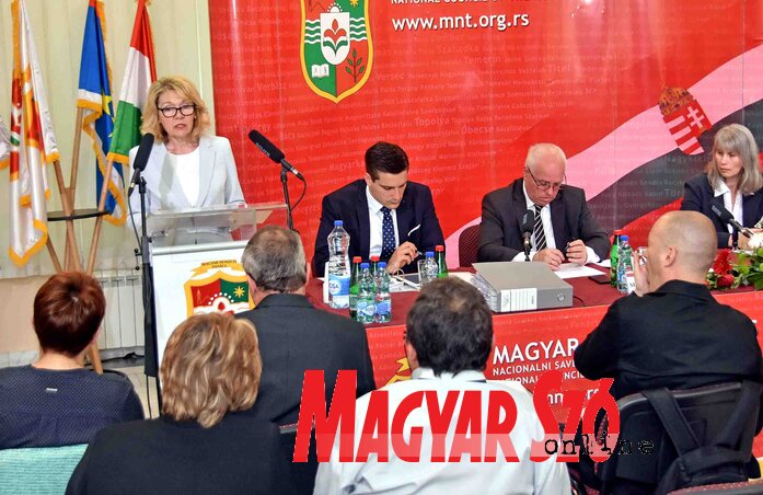A Magyar Szó igazgatója elégedett a mutatókkal (Gergely Árpád felvétele)