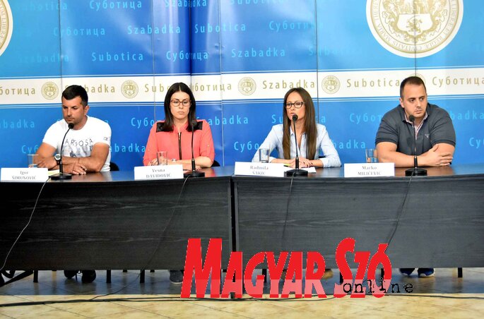 Igor Šimunović, Vesna Davidović, Radmila Šakić és Marko Miličević (Fotó: Gergely Árpád)