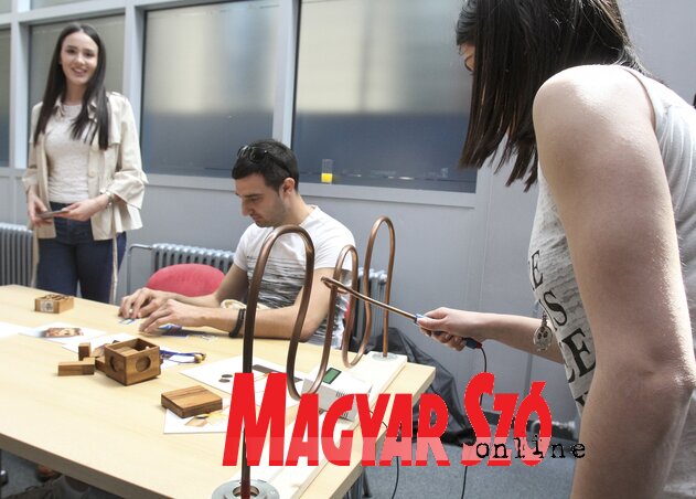 A Mensa szervezet működésének 20 éves évfordulója kapcsán projektumbemutatót tartottak az Újvidéki Vásáron (Ótos András felvétele)