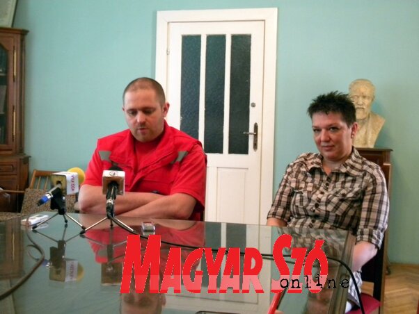 Borislav Davčik és Tóth Demek Melinda (Fotó: Benedek Miklós)