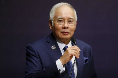 Najib Razak, Malajzia volt miniszterelnöke (Fotó: Reuters/Olivia Harris)
