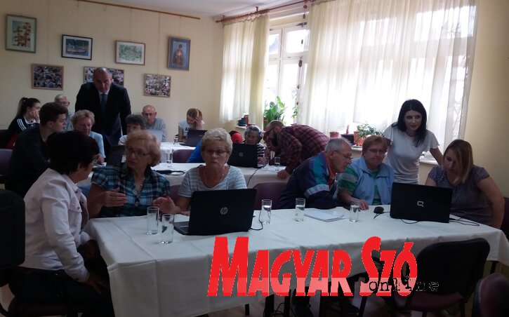 Nagy az érdeklődés a képzésre (Fotó: Paszterkó Erika)