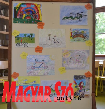 A kiállított pályamunkák (Fotó: Patyi Szilárd)