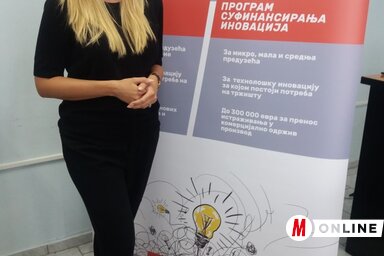 Tatjana Sandić, az Innovációs Alap képviselője (Fotó: Paszterkó Erika)