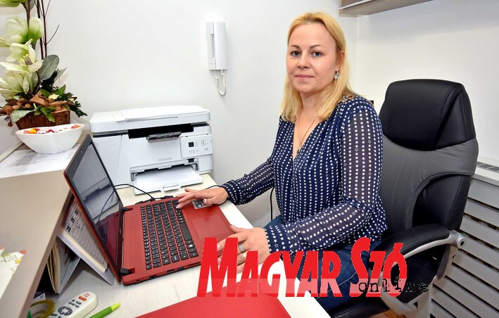 Tóháti Krisztina, a szabadkai Best Friend központ tulajdonosa (Fotó: Gergely Árpád)