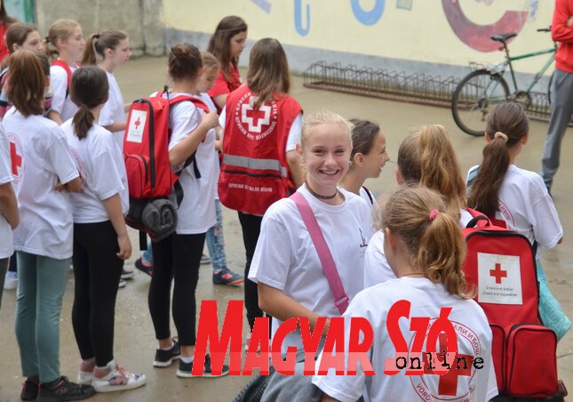 Négy községbeli csapat vett részt a versenyen (Lakatos János felvétele)