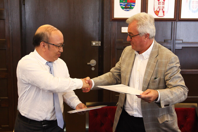 Csai Csia-ming és Zoran Vapa