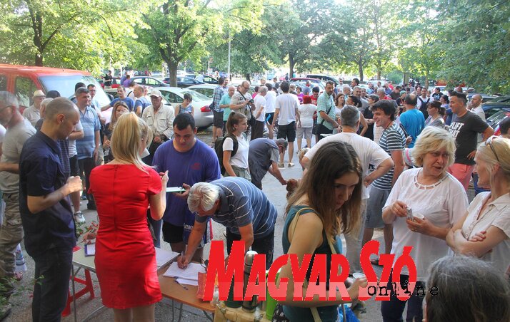 A Limán városrész a tágas, fás utcáiról ismert, a legújabb területrendezési terv egy emeletes garázst lát elő a környéken, de a lakók ezzel nem értenek egyet (Ótos András felvétele)