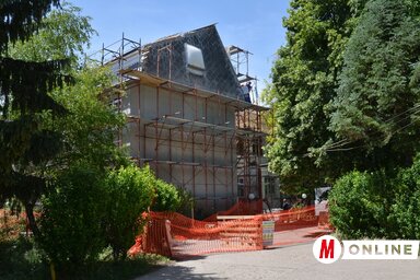 A felújítási munkálatok ideje alatt az egészségház változatlanul nyitva tart (Lakatos János felvétele)