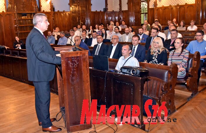 Bogdan Laban: Szabadka város megérdemli ezt a díjat (Fotó: Gergely Árpád) Bogdan Laban: Szabadka város megérdemli ezt a díjat (Fotó: Gergely Árpád)