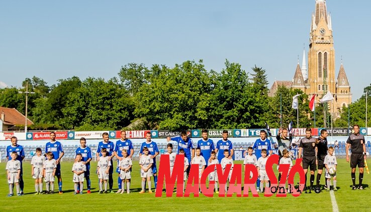 A TSC csapata utoljára ebben a topolyai létesítményben (fotó: Tóth Péter)