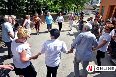 Vidám hangulatban ünnepeltek a nyugdíjasok (Fotó: Gergely Árpád)
