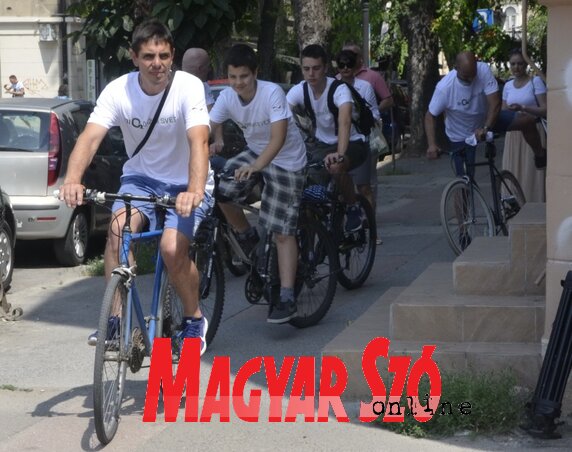 A kerékpár az egészség megőrzését szolgáló és olcsó közlekedési eszköz (Fotó: Patyi Szilárd)