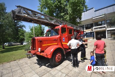 A szabadkai tűzoltóság nagy gondot fordít a járművek és a felszerelés karbantartására (Fotó: Gergely Árpád)