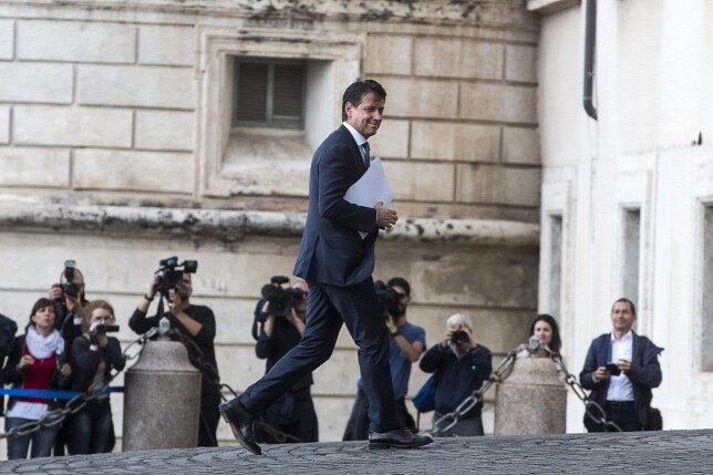 Giuseppe Conte (Fotó: MTI)