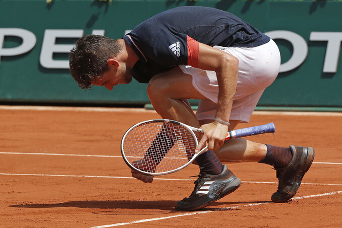 Dominic Thiem nem esélytelen a döntőben sem (fotó: Beta/AP)