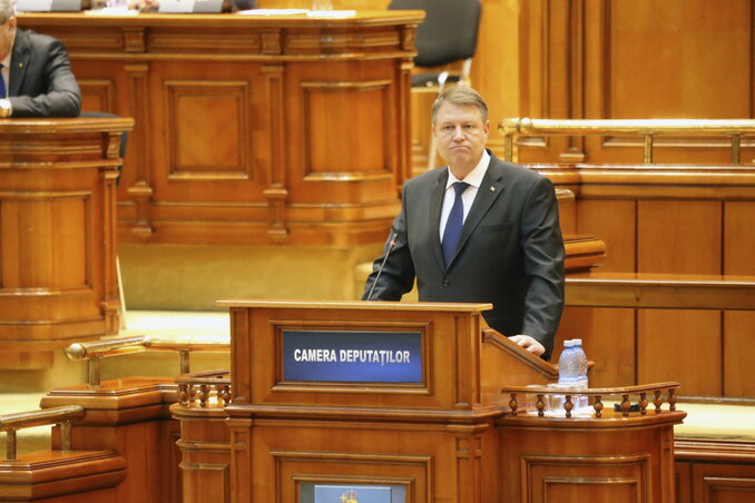 Klaus Iohannis (Fotó: MTI)