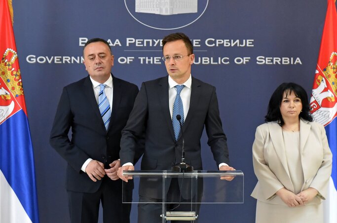 Szijjártó Péter: Az energiaellátás biztonságának garantálása az egyik legjelentősebb kihívás (Fotó: MTI) Szijjártó Péter: Az energiaellátás biztonságának garantálása az egyik legjelentősebb kihívás (Fotó: MTI)