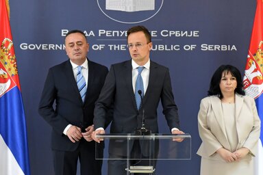 Szijjártó Péter: Az energiaellátás biztonságának garantálása az egyik legjelentősebb kihívás (Fotó: MTI)