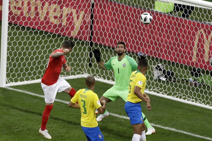 Zuber gólja elcsöndesítette a brazilokat (Fotó: Beta/AP)