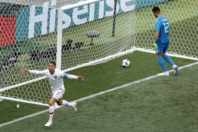 Ronaldo gólöröme (Fotó: Beta/AP)