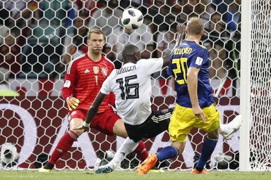 Toivonen találata meg is pecsételhette volna a németek sorsát (Fotó: Beta/AP)