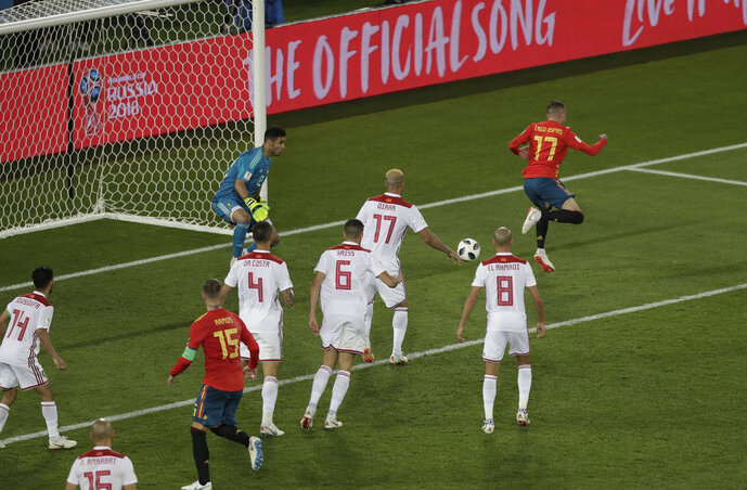 Aspas csereként mentette meg a spanyolok bőrét (Fotó: Beta/AP)