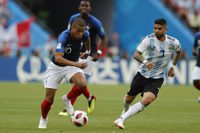 Mbappé a jövő nagy sztárja lehet (Fotó: Beta/AP)