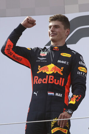 Max Verstappen számos meggondolatlan lépése után végre igazolja, hogy az F1 egyik legnagyobb tehetsége (Fotó: Beta/AP)