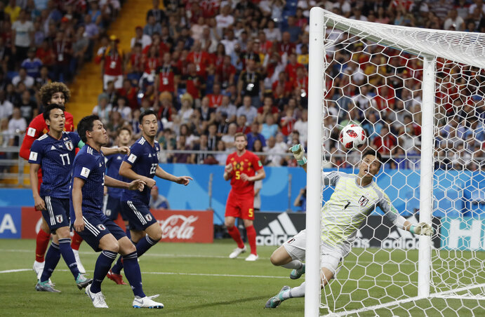 A „belga cunamit” Vertonghen szerencsés gólja indította meg (Fotó: Beta/AP)