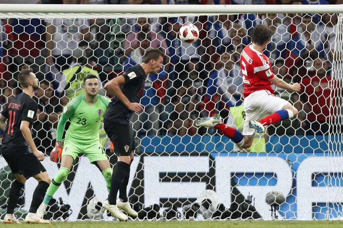 Fernandes bombafejesével még visszajött az orosz remény (Fotó: Beta/AP)