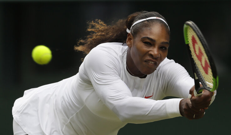Óriási meglepetés lenne, ha az idei Wimbledont nem Serena Williams nyerné meg (Fotó: Beta/AP)