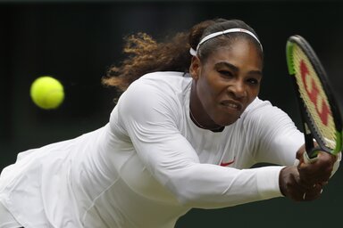 Óriási meglepetés lenne, ha az idei Wimbledont nem Serena Williams nyerné meg (Fotó: Beta/AP)