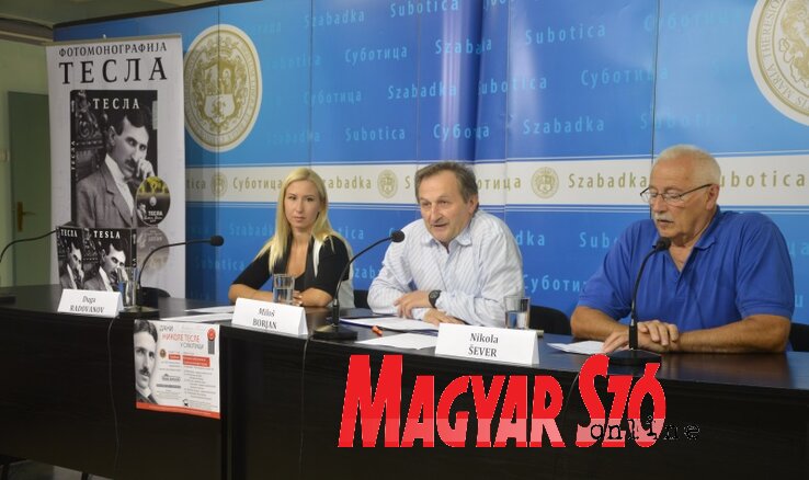 Duga Radovanov, Miloš Borjan és Nikola Šever (Fotó: Patyi Szilárd) Duga Radovanov, Miloš Borjan és Nikola Šever (Fotó: Patyi Szilárd)