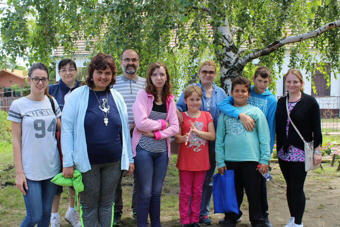 A csókai fogyatékkal élő fiatalok nagyon örültek annak, hogy részesei lehettek a tábornak
