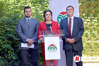 Újhelyi Ákos, Horvát Tímea és Osztrogonác Simon (Fotó: Gergely Árpád)