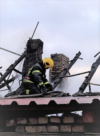 A tüzet valószínűleg az elektromos vezeték meghibásodása okozta (Aleksandar Šijačić)