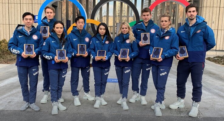 Egy év elteltével az érmek még mindig nem kerültek a helyükre (Fotó: U.S. Figure Skating)